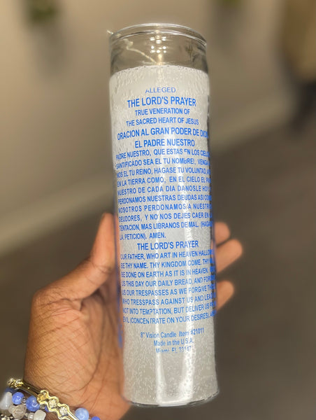 “Lord’s Prayer” | Authentic 7 Day Candle