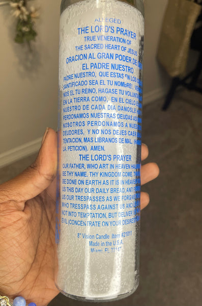 “Lord’s Prayer” | Authentic 7 Day Candle