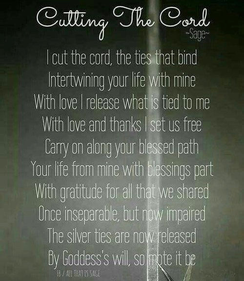 “CordCutting” | RootWork Ritual